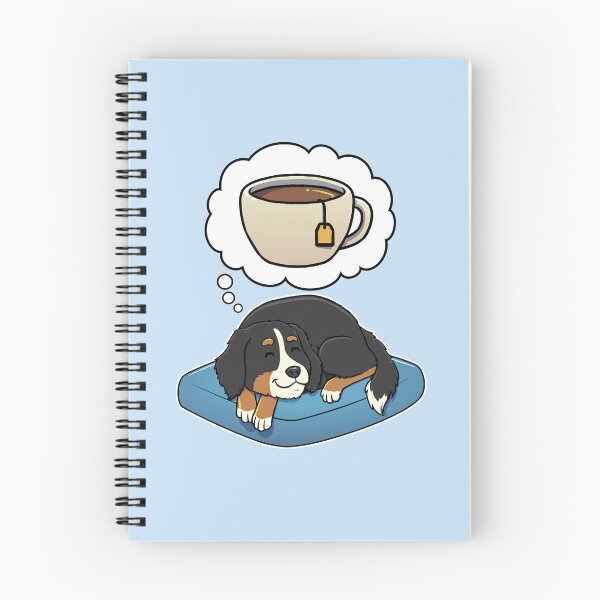 Item preview, Bernese Mountain Dog dreaming about Tea designed and sold by DoggieDelights.
