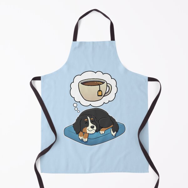 Artikelvorschau, Bernese Mountain Dog dreaming about Tea entworfen und verkauft von DoggieDelights.