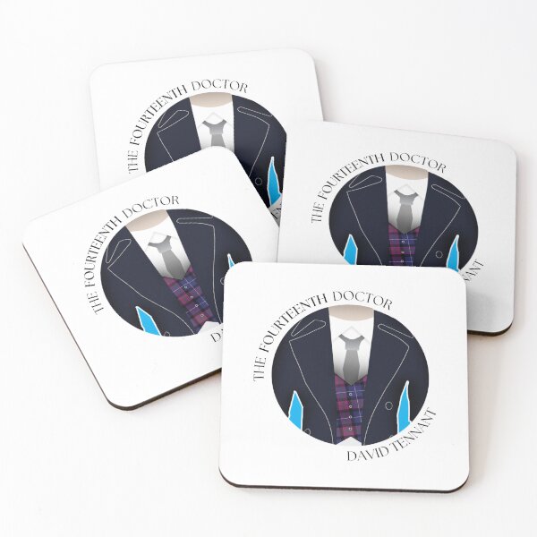 Item preview, The Fourteenth Doctor David Tennant designed and sold by Blue Box Artworks.