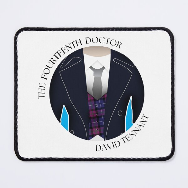 Item preview, The Fourteenth Doctor David Tennant designed and sold by Blue Box Artworks.