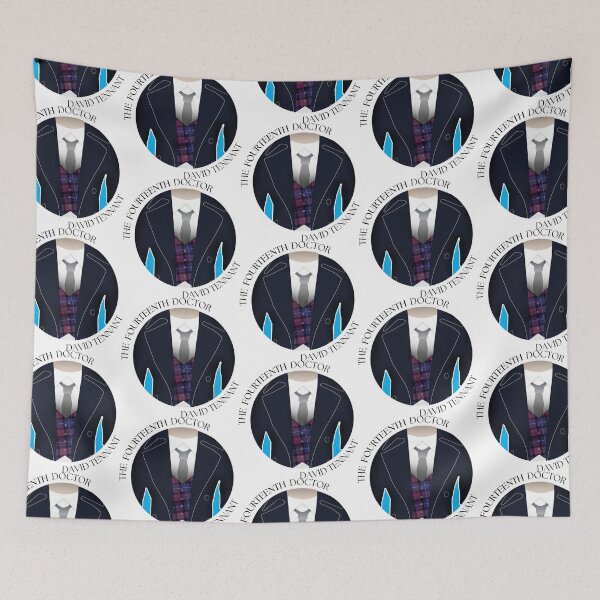 Item preview, The Fourteenth Doctor David Tennant designed and sold by Blue Box Artworks.