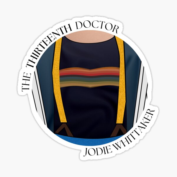 Item preview, The Thirteenth Doctor Jodie Whittaker designed and sold by Blue Box Artworks.