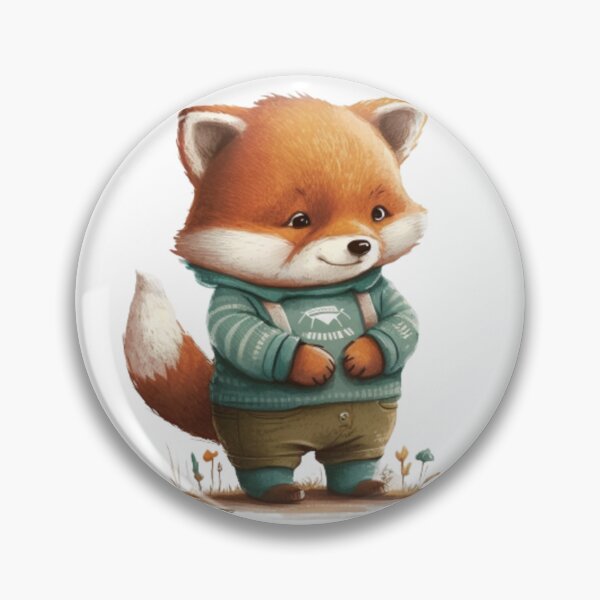 Item preview, Cute fox designed and sold by ShopLeilaArt.