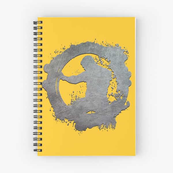 Item preview, Silhouette of fighter inside steel circle designed and sold by Jarmo Piironen.