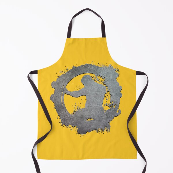 Item preview, Silhouette of fighter inside steel circle designed and sold by Jarmo Piironen.