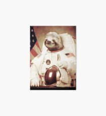 Astronaut Sloth Art Board