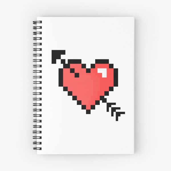 Item preview, Heart and Arrow (PixelArt) designed and sold by Koemi-.