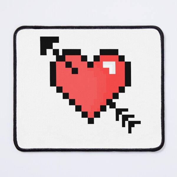 Item preview, Heart and Arrow (PixelArt) designed and sold by Koemi-.