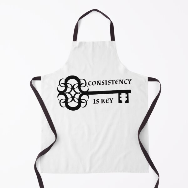 Item preview, CONSISTENCY IS KEY - motivational quote designed and sold by KatisDesign.