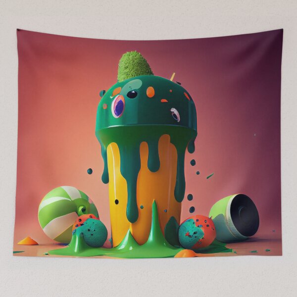 Item preview, A Sticky Situation Digital Painting designed and sold by CodeAndColors.