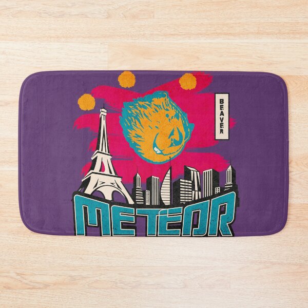 Item preview, Beaver Meteor, Epic Funny Apocalyptic Cityscape Event designed and sold by vystudio.