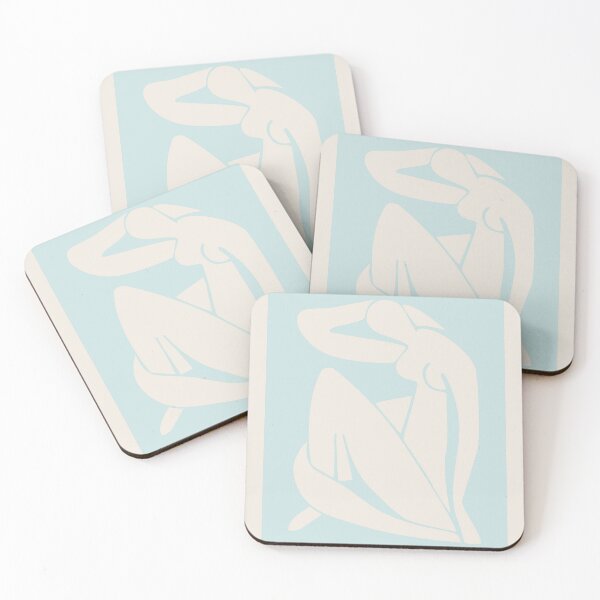 Item preview, Henri Matisse Nude, Papier Decoupes Art skylight blue, Matisse Cutouts, Matisse exhibition print designed and sold by re-make-.