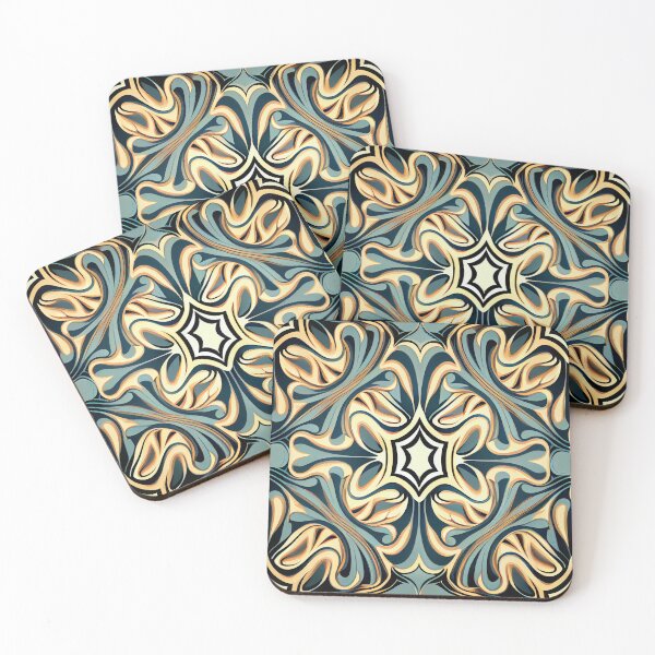 Item preview, Aggressive Divine Muted Soft Line Pattern Digital Painting designed and sold by CodeAndColors.