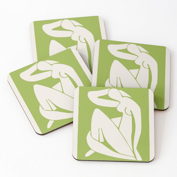 Item preview, Henri Matisse Nude, Papier Decoupes Art titanic green, Matisse Cutouts, Matisse exhibition print designed and sold by re-make-.