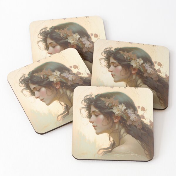 Aperçu de l'œuvre de Dame Art Nouveau créée et vendue par GabrielMadrasse.