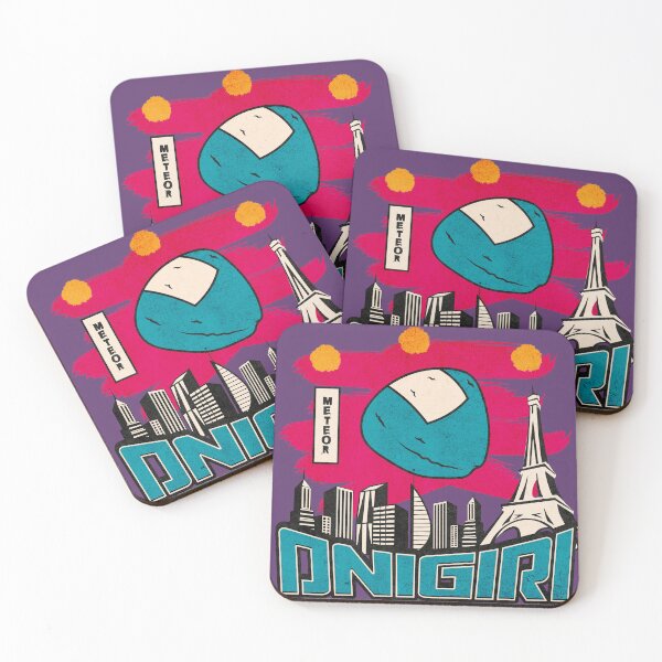Item preview, Onigiri Meteor, Epic Funny Apocalyptic Cityscape Event designed and sold by vystudio.