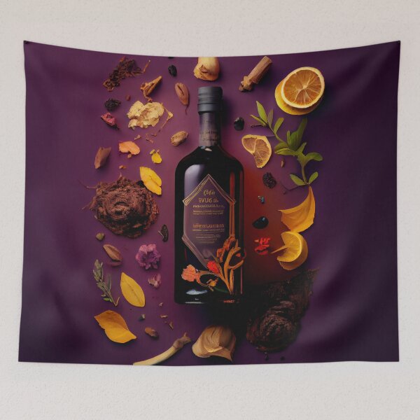 Item preview, Deliciously Aromatic Digital Painting designed and sold by CodeAndColors.