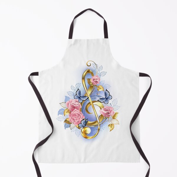 Item preview, Musical Key with Pink Roses designed and sold by Blackmoon9.