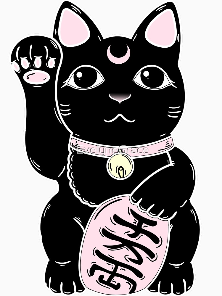 lucky brand black cat t shirt
