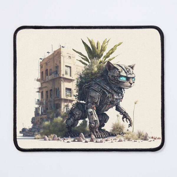Item preview, Prowling Robot Cat designed and sold by DougalWear.