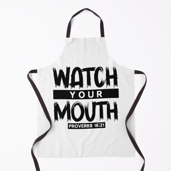 Item preview, Watch Your Mouth - Proverbs 18:21 designed and sold by plushism.