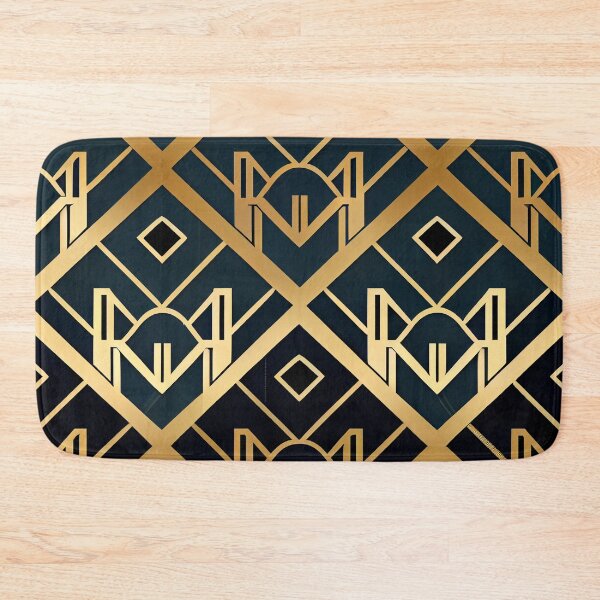 Item preview, Angular Hollywood Regency Pattern Digital Painting designed and sold by CodeAndColors.