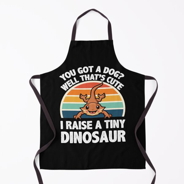Item preview, I Raise A Tiny Dinosaur Funny Retro Bearded Dragon Lovers designed and sold by Trendy Valley .