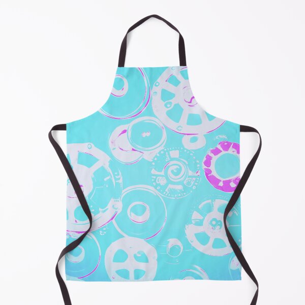 Item preview, Buttons and Wheels - Pastel Blue designed and sold by asurtiumgreen.