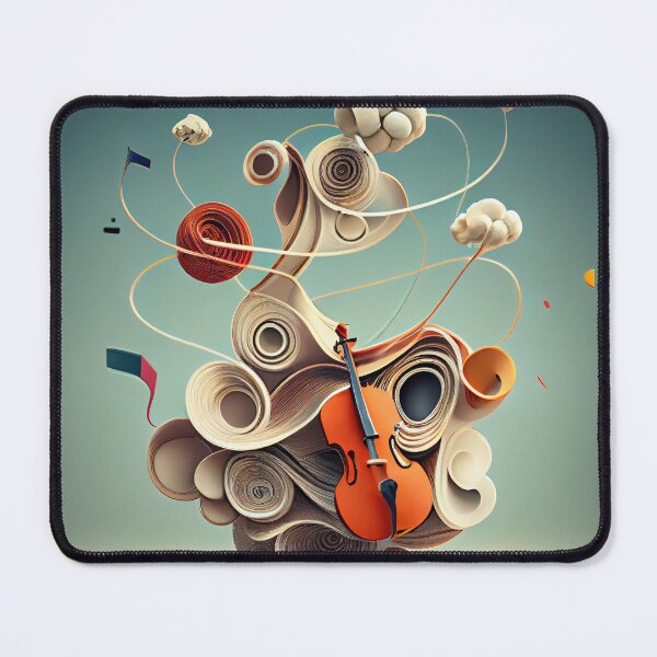 Item preview, Air Strings Digital Painting designed and sold by CodeAndColors.