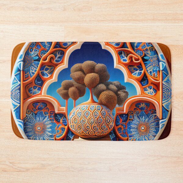 Item preview, Dazzling Complex Clay Surreal New Mediterranean Pattern Digital Painting designed and sold by CodeAndColors.