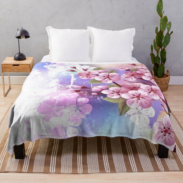 Item preview, Pink Sakura on Painting Background designed and sold by Blackmoon9.