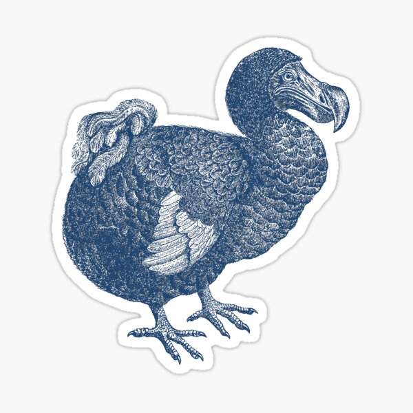 Item preview, Dodo (Blue) designed and sold by -MissElaineous-.