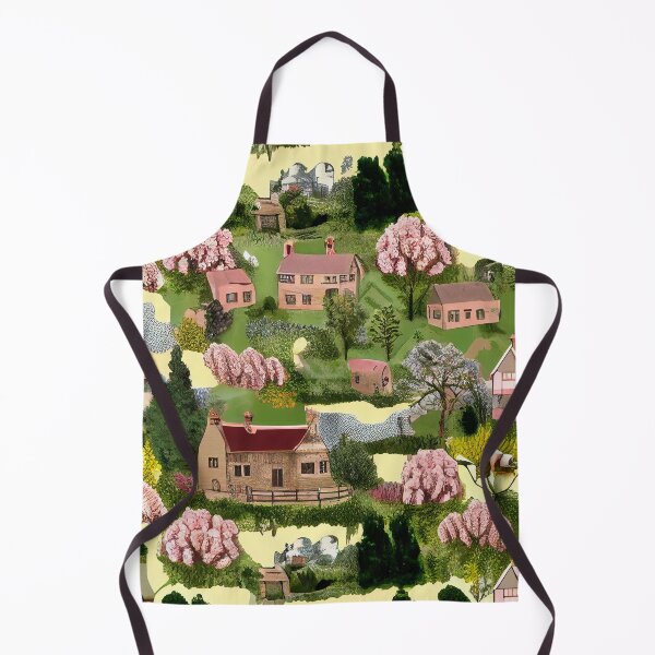 Artikelvorschau, Scaley Ästhetik Englische Landschaft Chic Muster Digitale Malerei entworfen und verkauft von CodeAndColors.