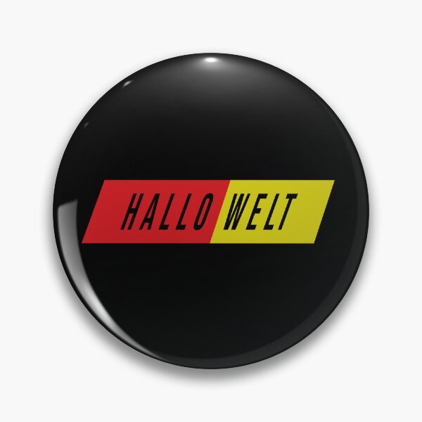 Item preview, Hallo Welt-Hello World-Python Code designed and sold by FridPix.