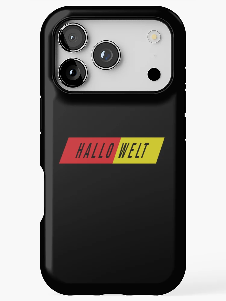 Thumbnail 1 of 4, iPhone Case, Hallo Welt-Hello World-Python Code designed and sold by FridPix.