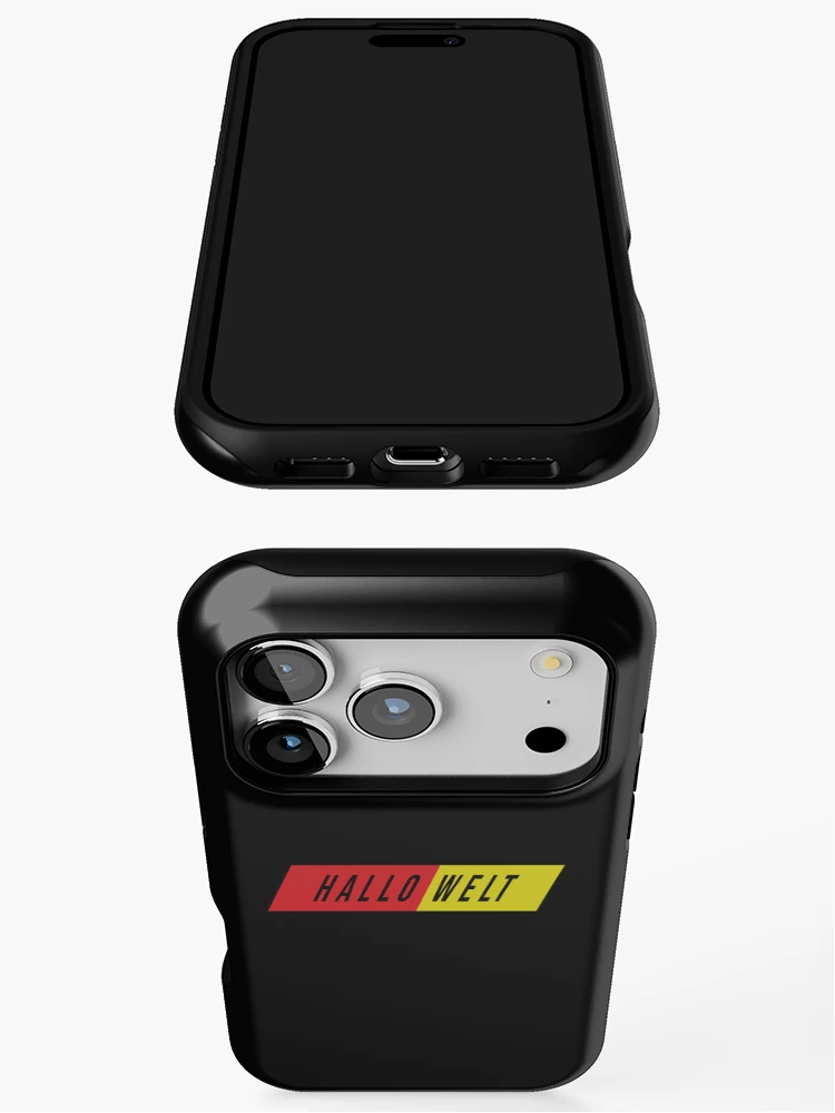 Thumbnail 3 of 4, iPhone Case, Hallo Welt-Hello World-Python Code designed and sold by FridPix.