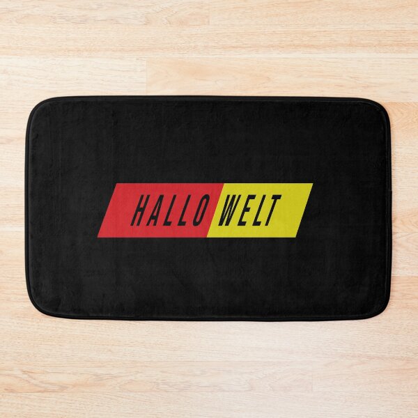 Item preview, Hallo Welt-Hello World-Python Code designed and sold by FridPix.