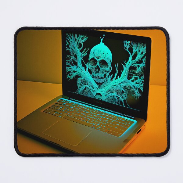 Item preview, Tremble in Mellow Laptop Glow Digital Painting designed and sold by CodeAndColors.