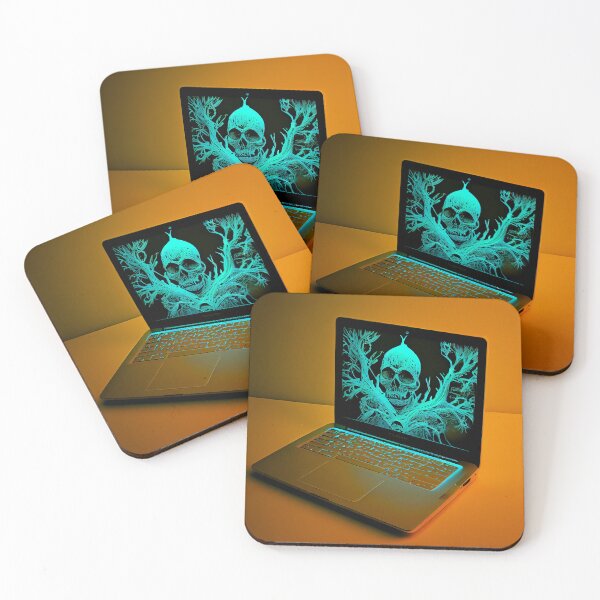 Item preview, Tremble in Mellow Laptop Glow Digital Painting designed and sold by CodeAndColors.