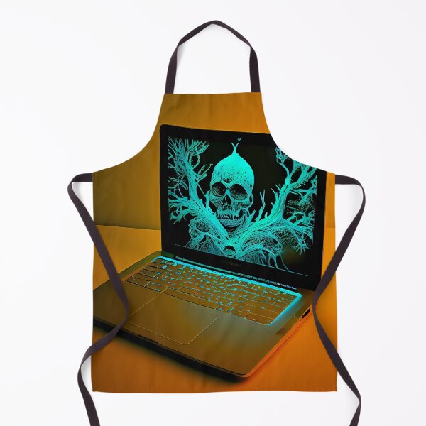 Item preview, Tremble in Mellow Laptop Glow Digital Painting designed and sold by CodeAndColors.