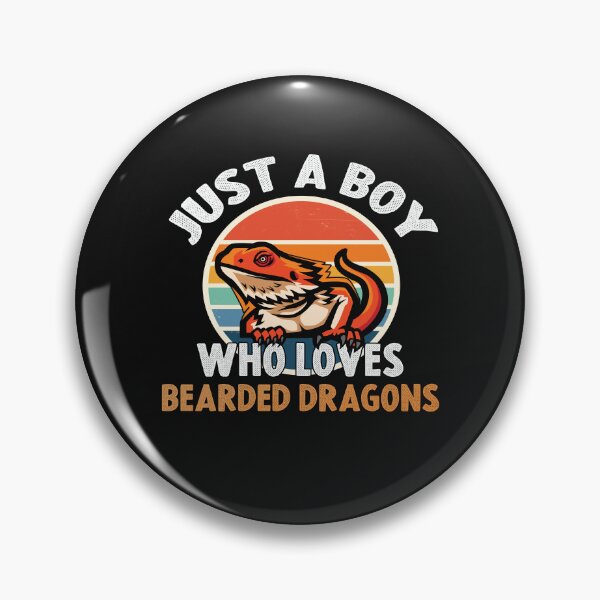 Item preview, Just a Boy who loves Bearded Dragons Lizard Reptile Lover designed and sold by Trendy Valley .