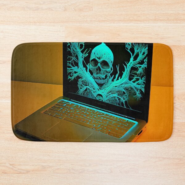 Item preview, Tremble in Mellow Laptop Glow Digital Painting designed and sold by CodeAndColors.