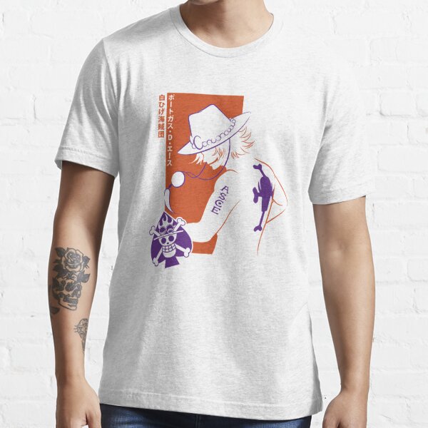 One Piece Merch - Portgas D. Ace T-Shirt ANM0608 - ®One Piece Merch