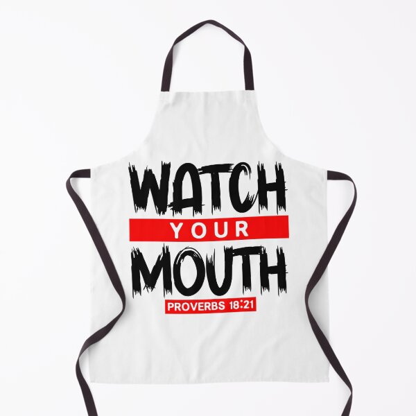 Item preview, Watch Your Mouth - Proverbs 18:21 designed and sold by plushism.