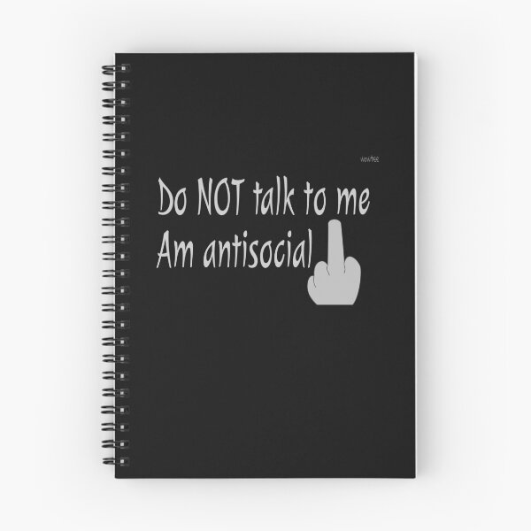 Item preview, I'm antisocial designed and sold by wowitsmytshirt.