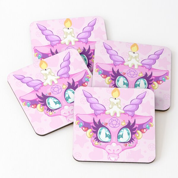 Item preview, My First Baphomet (Pink) designed and sold by Plundercat.