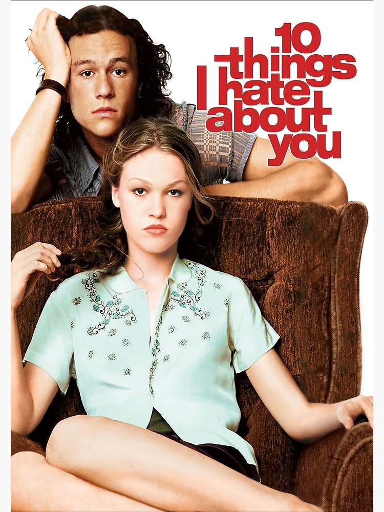 Discover 10 things I hate about you Premium Matte Vertical Poster