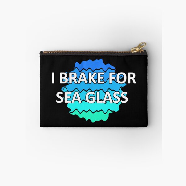 Item preview, Sea Glass Love Words I Brake for Sea Glass - Beach Vibes Sea Glass Colors 2 of 6 designed and sold by Beachy.