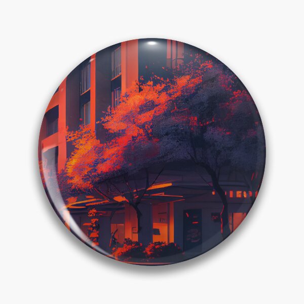 Artikelvorschau, Spring Sunsets in the Hotel Digital Painting entworfen und verkauft von CodeAndColors.