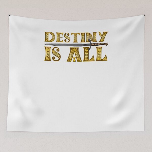 Item preview, Vikings Destiny Is All Valhalla for Ever Fighting Sword designed and sold by BossyBrit.